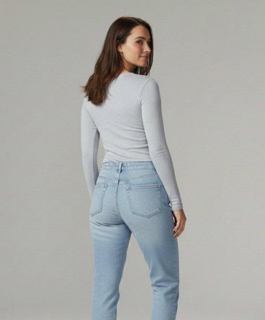 Long Sleeve Round Neck Basic Top