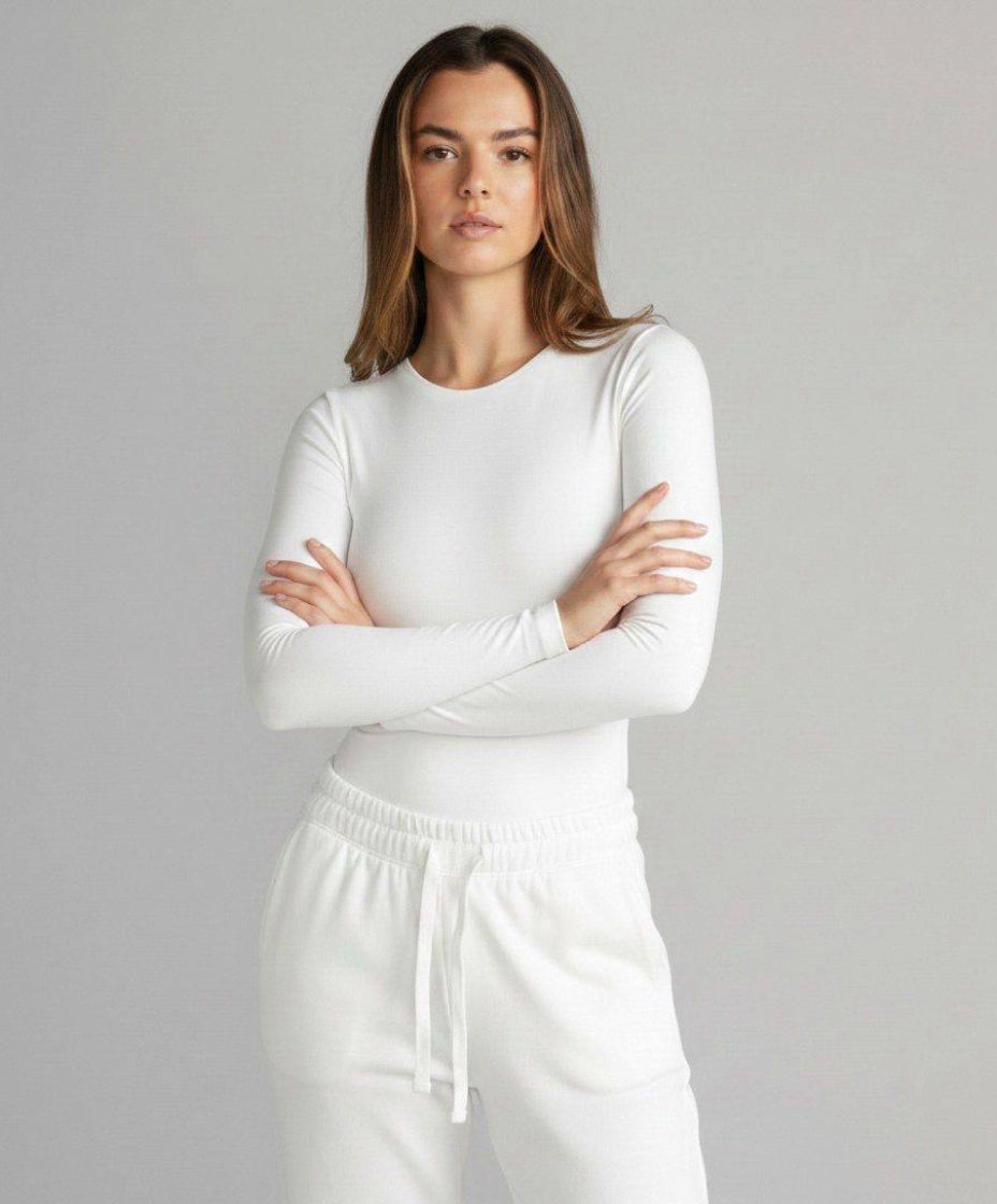 Long Sleeve Round Neck Basic Top
