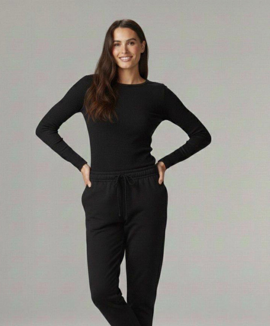 Long Sleeve Round Neck Basic Top