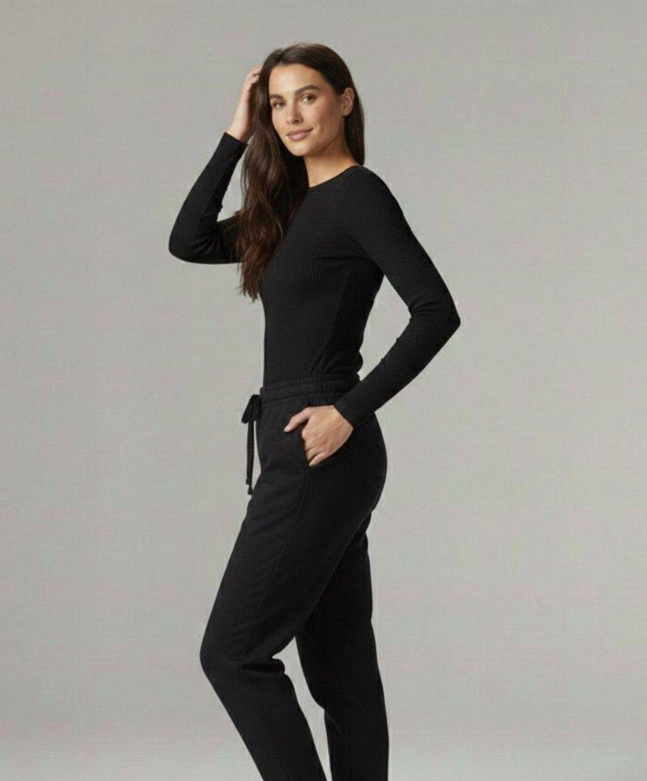 Long Sleeve Round Neck Basic Top